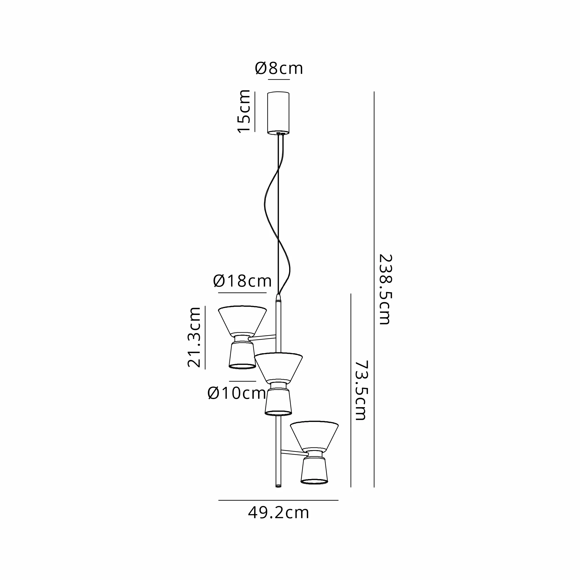 New York Ceiling Lights Mantra Multiple Pendant